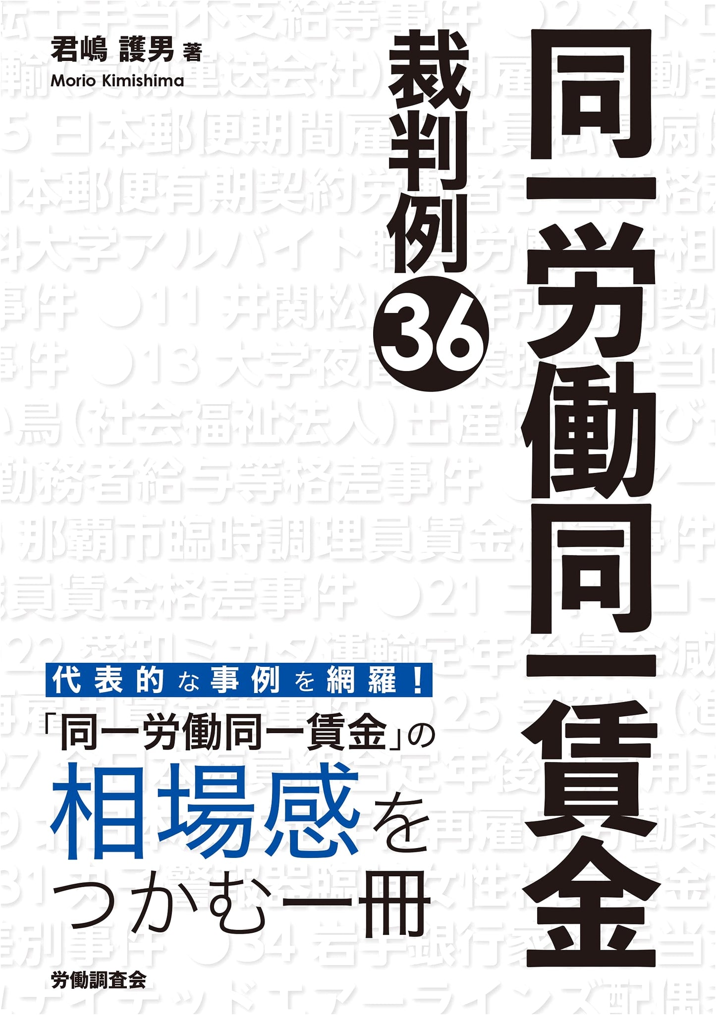 Equal Pay for Equal Work: 36 Japanese Court Cases