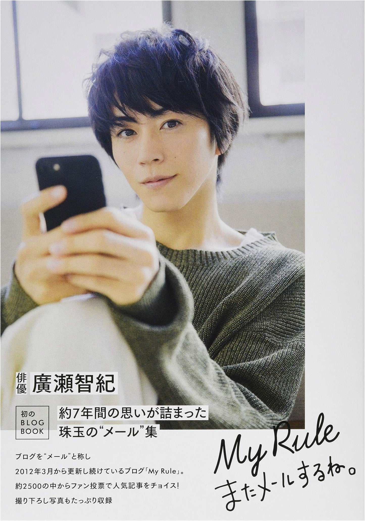 Hirose Tomoki's Blog Book: My Rule ~I'll Email You Again~ (Limited Ed. w/ Calendar)