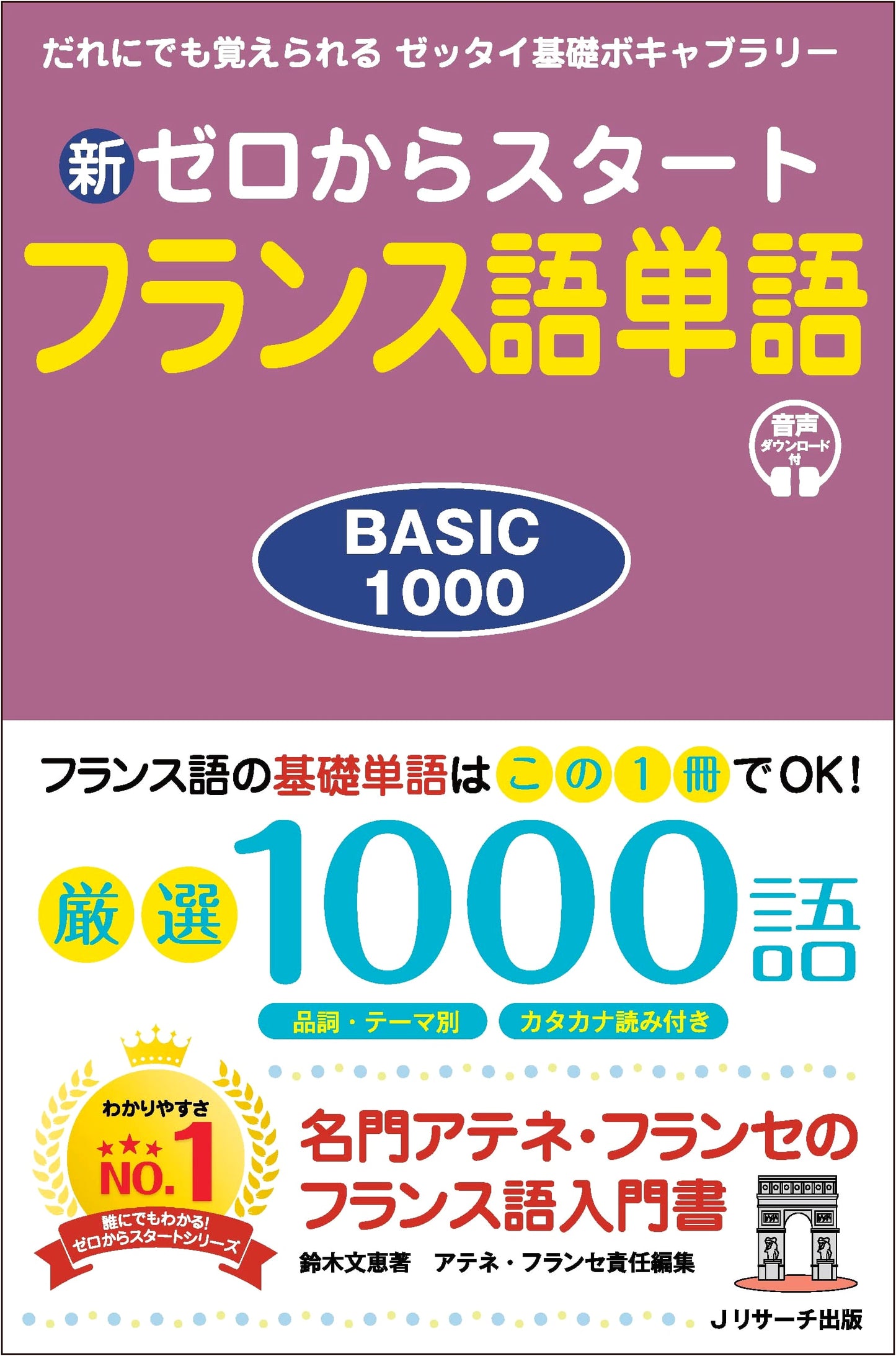New Start From Zero: Basic 1000 French Vocabulary for Beginners