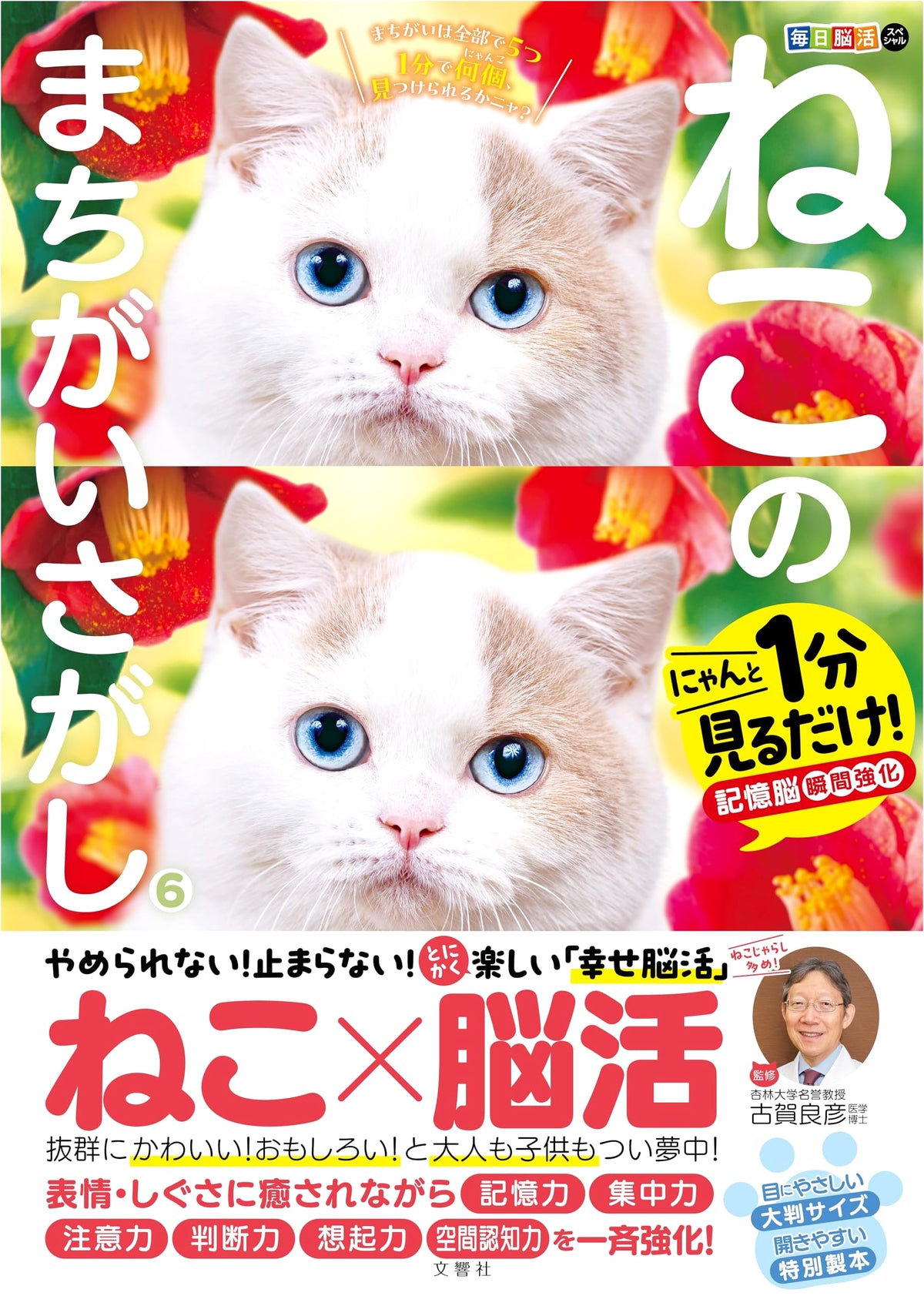 Daily Brain Training Special: Cat Spot-the-Difference 6 - Boost Memory in 1 Minute!