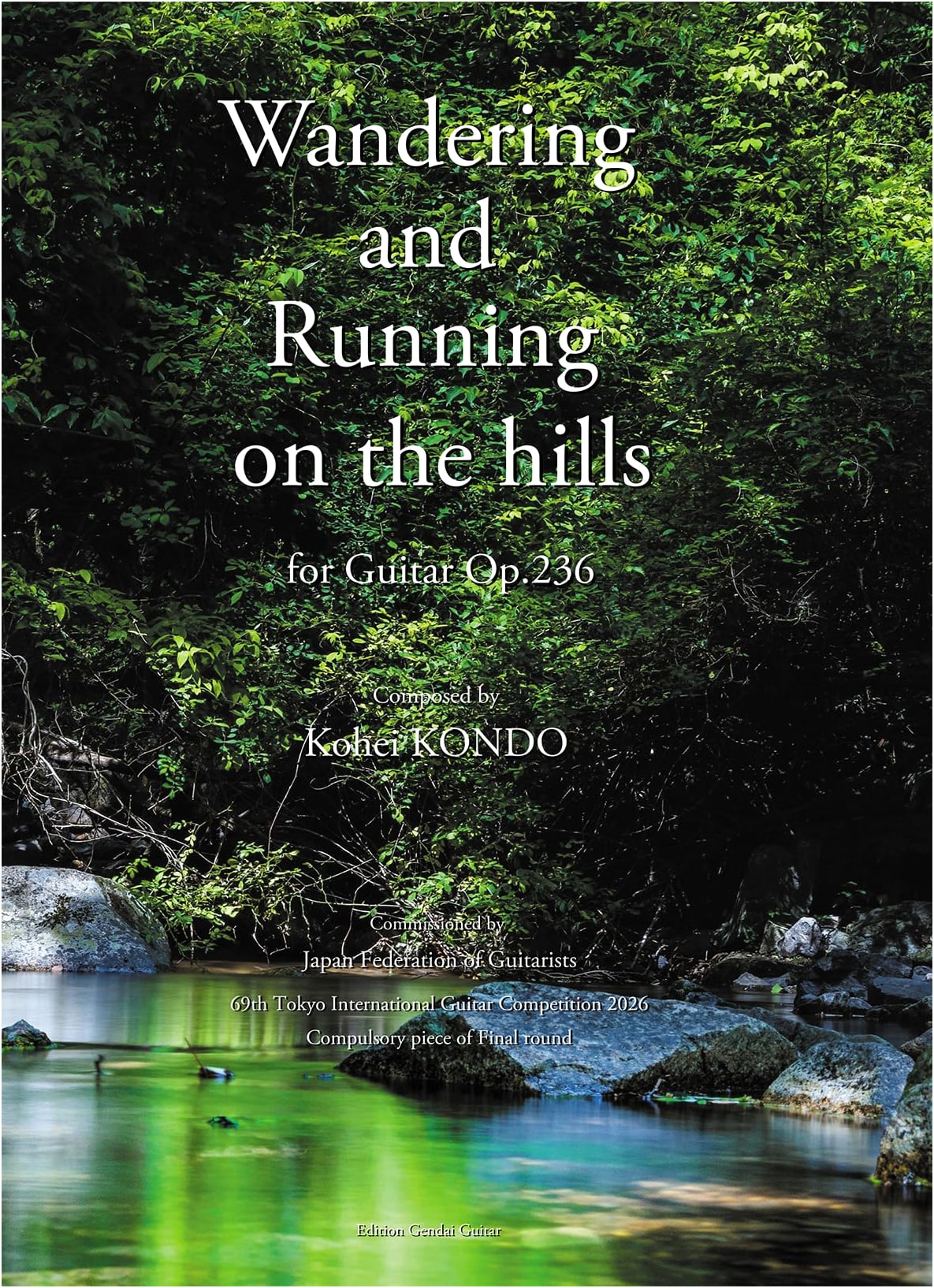 GG714 Wanderings and Travels for Guitar, Op.236 by Kohei Kondo