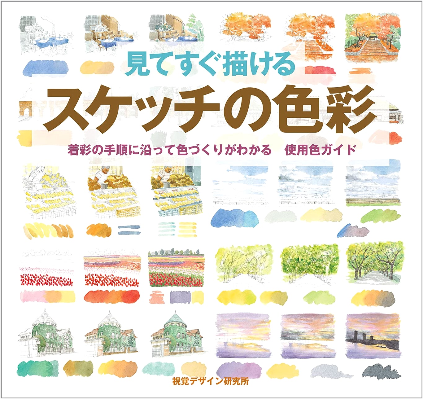 See & Draw Immediately: Sketch Coloration - Color Guide for Procedure-Based Coloring