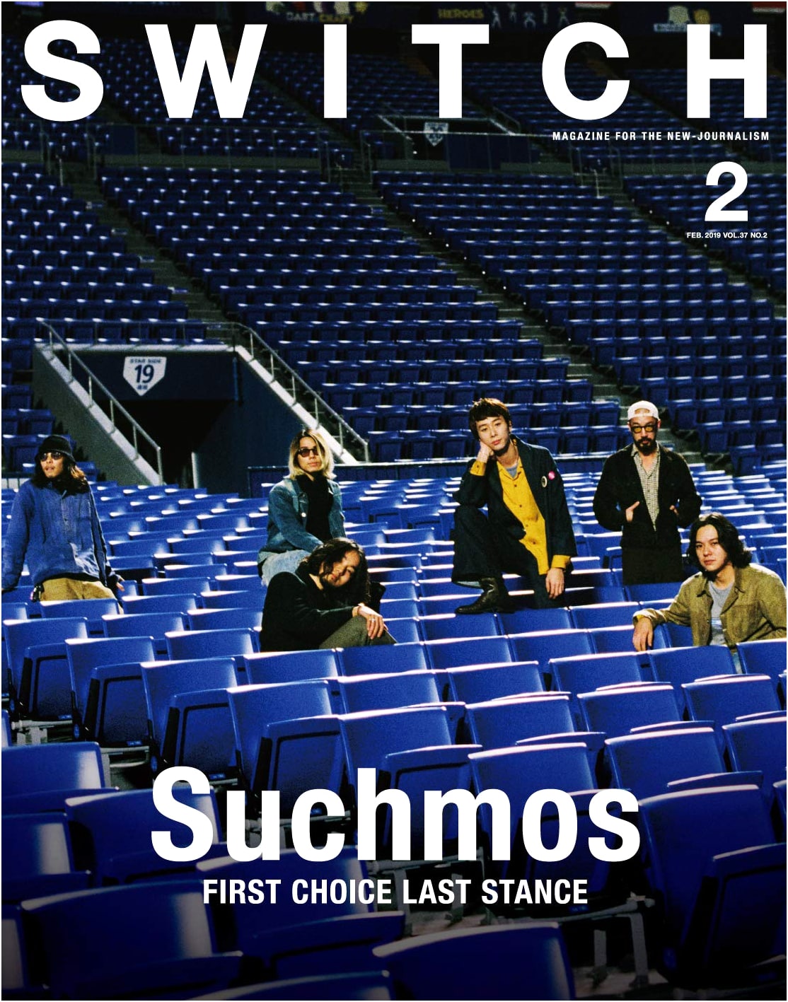 SWITCH Vol.37 No.2: Special Feature - Suchmos: FIRST CHOICE LAST STANCE