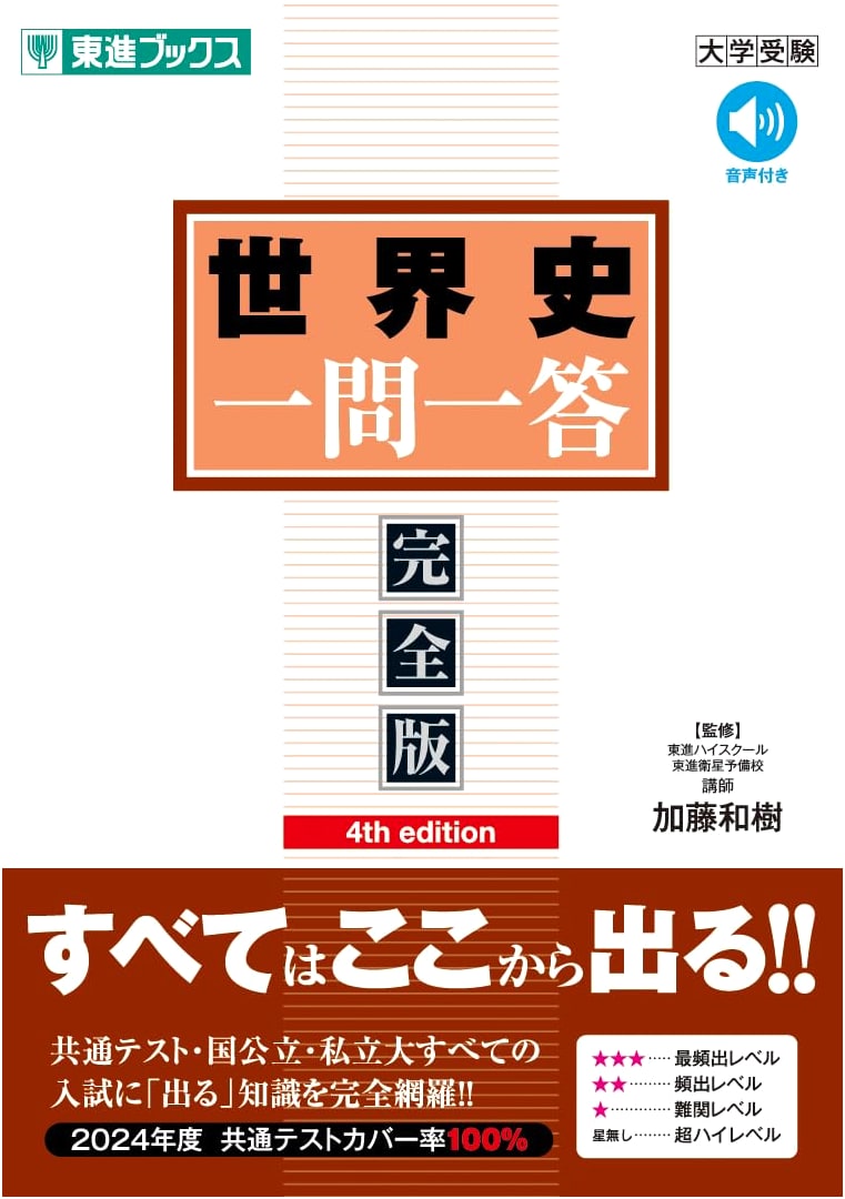 World History: Q&A (Complete Edition) 4th ed. (Toshin Books)
