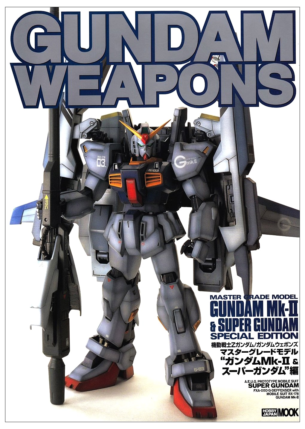 Mobile Suit Zeta Gundam: Gundam Weapons Master Grade Model - Gundam Mk-II & Super Gundam