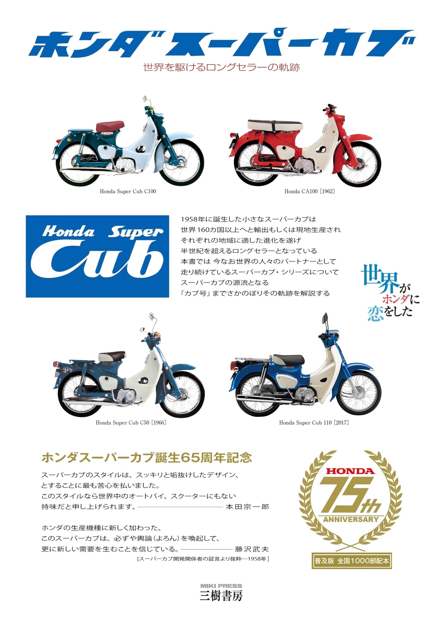 Honda Super Cub: Tracing the Legacy of a World-Renowned Bestseller