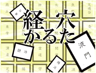 Acupuncture Point Karuta: Japanese Educational Card Game