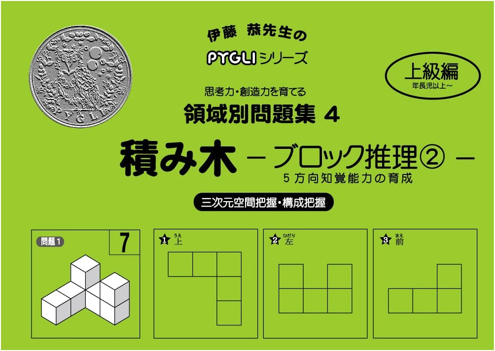 PyGLI Series: Building Block Deduction 2 - Elementary School Entrance Exam Prep (Vol. 4)