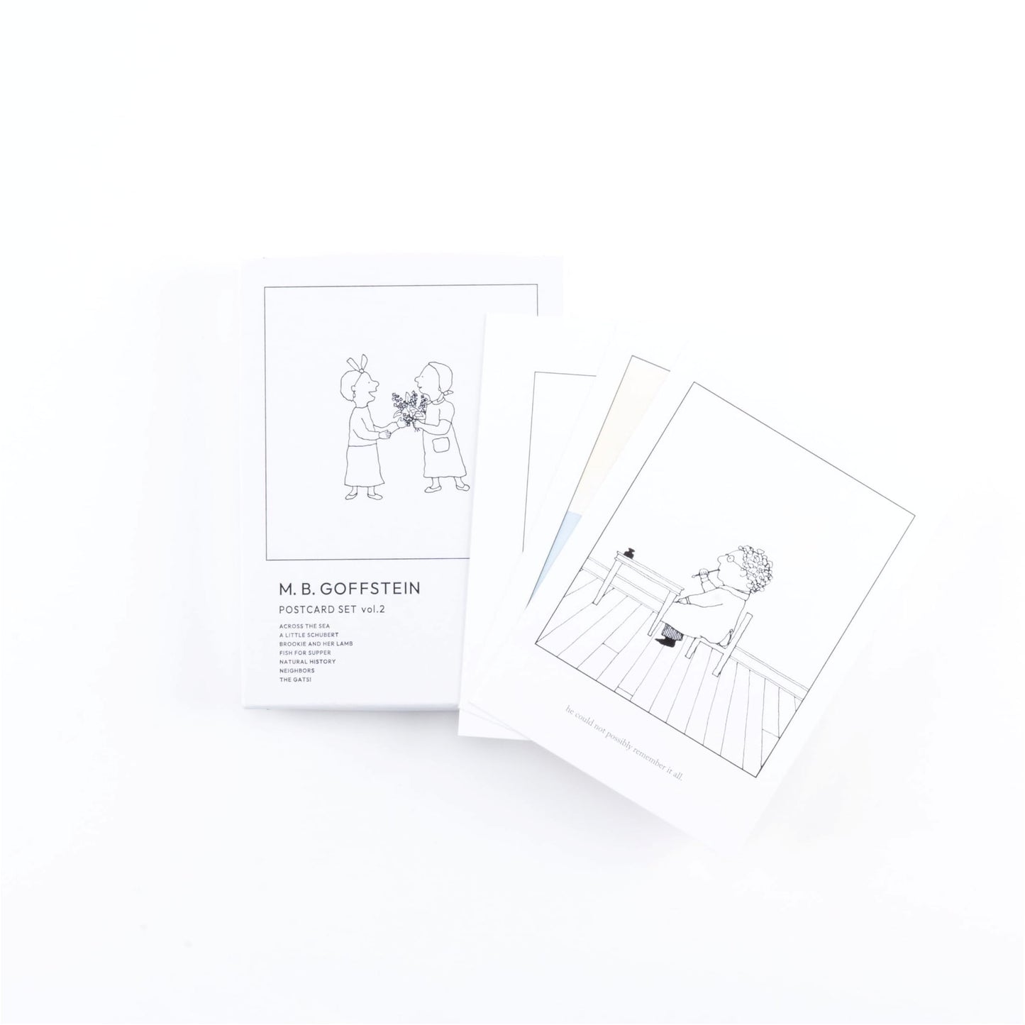 M.B. Goffstein Postcard Set Vol. 2
