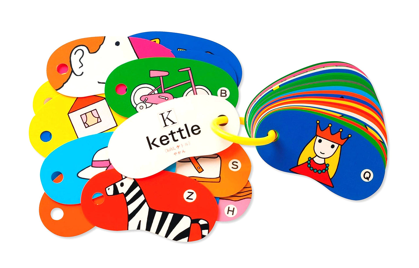 Ring Cards ABC: A Fun Learning Series for Children