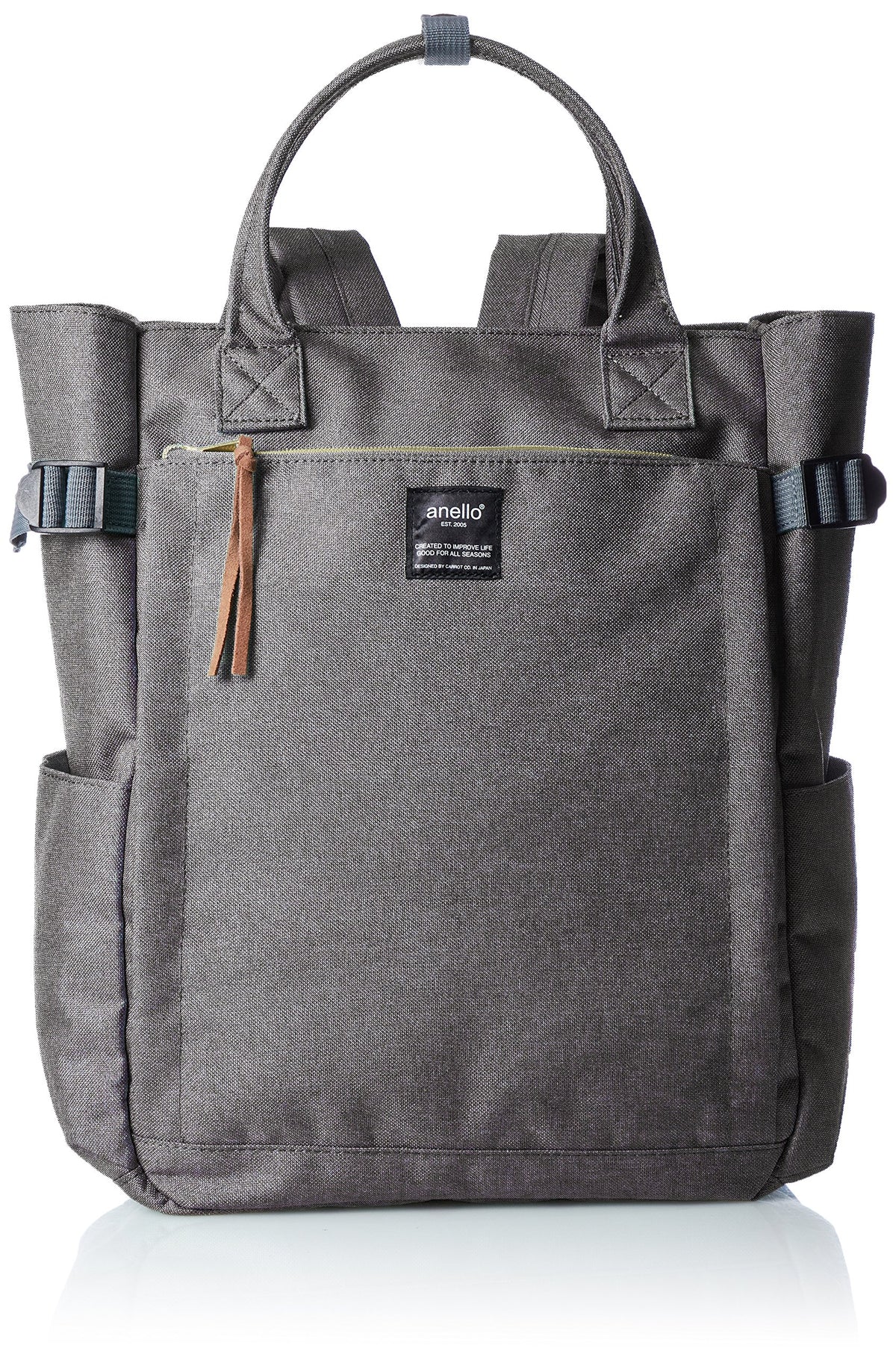 Anello AT-C1225 2-Way Tote Backpack, Large Capacity, A4 POST, gray, F