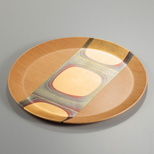 Kodaibaku Wooden Round Plate (M) – 50th Anniversary Reissue Model
