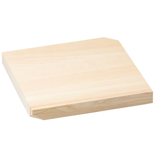Premium Hinoki Cutting Board (27×27×3cm)