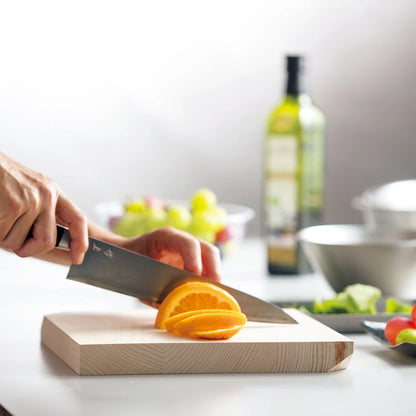 Premium Hinoki Cutting Board (27×27×3cm)