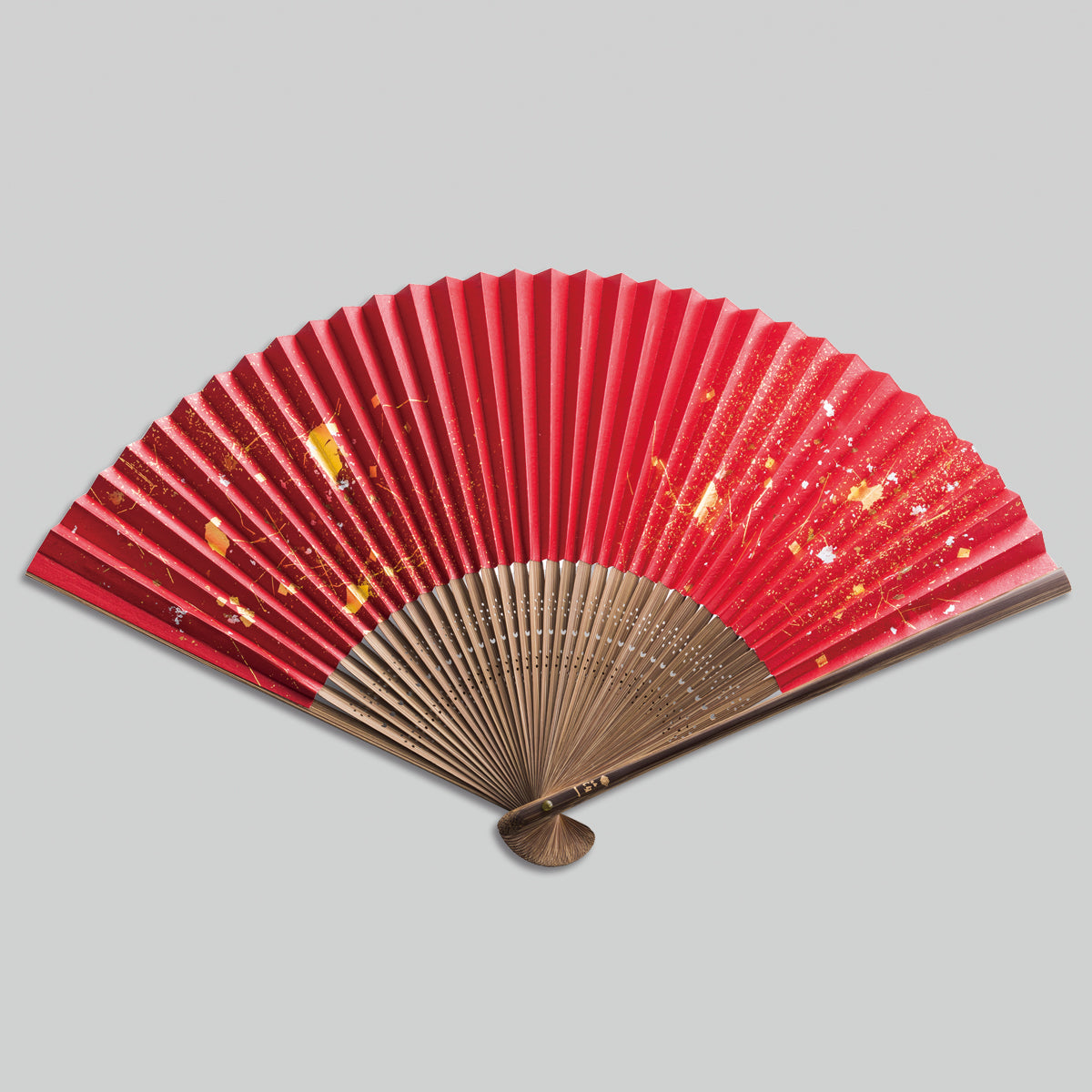 Kanazawa Gold Leaf Folding Fan "Chirashibi" Kirara