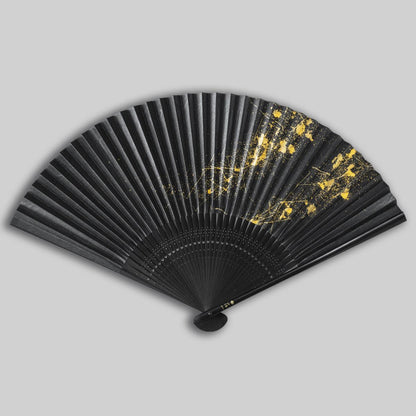 Kanazawa Gold Leaf Folding Fan "Chirashibi" Hoshizora