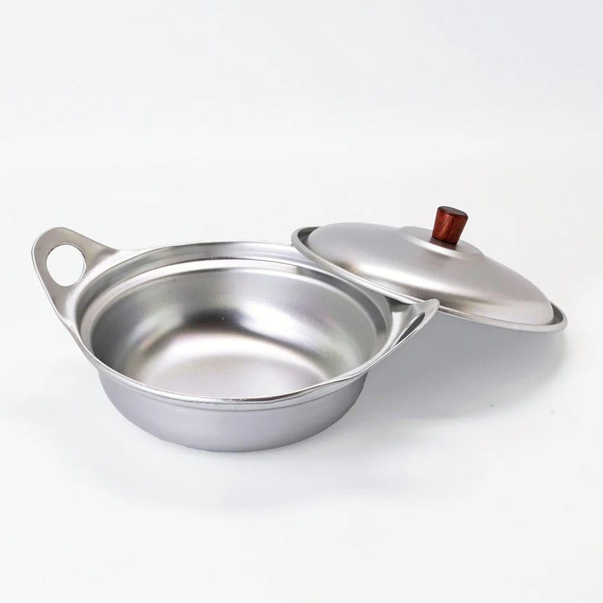 Aluminum Mini Yosenabe Pot with Lid