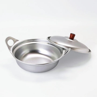 Aluminum Mini Yosenabe Pot with Lid