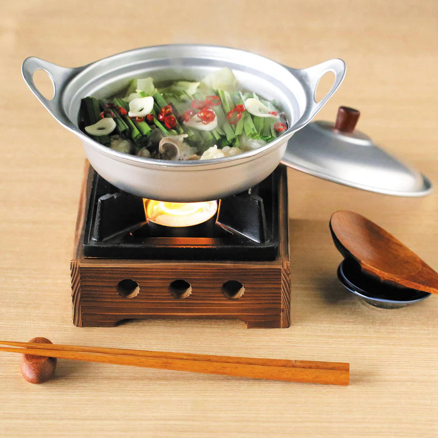 Aluminum Mini Yosenabe Pot with Lid