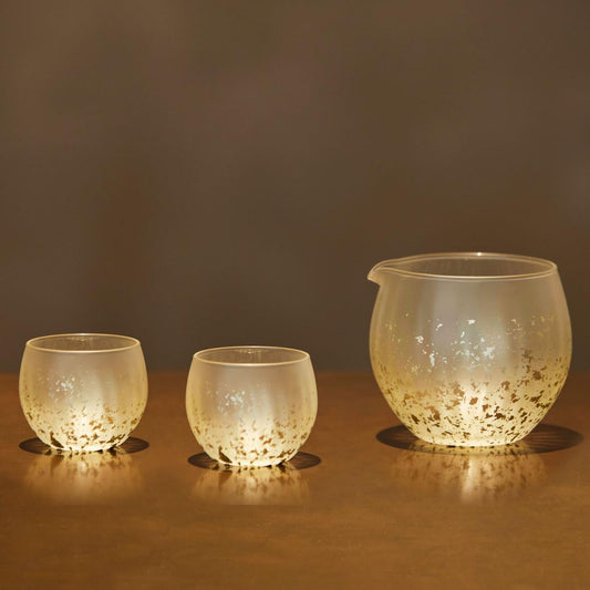 Stardust Akari Sake Set (Champagne Gold)