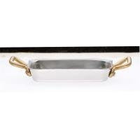 Sanho Sangyo PPT9602 UK Petite Square Pot, Shallow Type, 3.5 inches (9 cm), 18-8 Stainless Steel + Anodized China