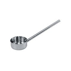 Stainless Steel Handle Water Ladle (with Scale) 6.3 inches (16 cm), 4.9 fl oz (1,