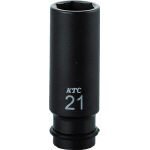 Kyoto Tools (KTC) BP4L23TP 1/2" Impact Wrench Socket (Deep Thin) 0.9 inches (23 mm)