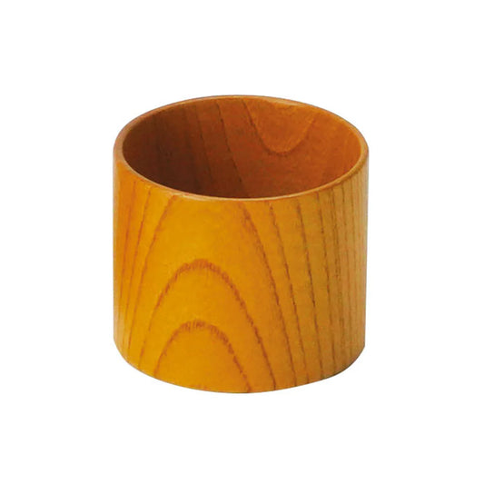 Keyaki Wooden Sake Cup-Shaped Small Bowl – Handcrafted Natural Wood Bowl