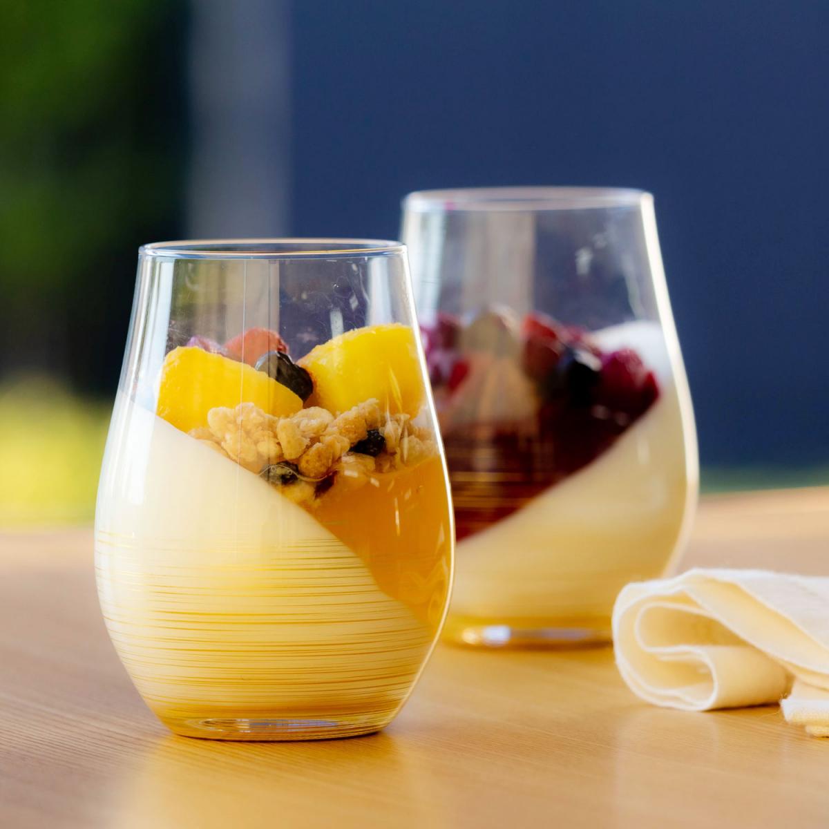 Sensuji Ginjō Glasses (Set of 2)｜Kanazawa Gold Leaf | HAKUICHI STYLE