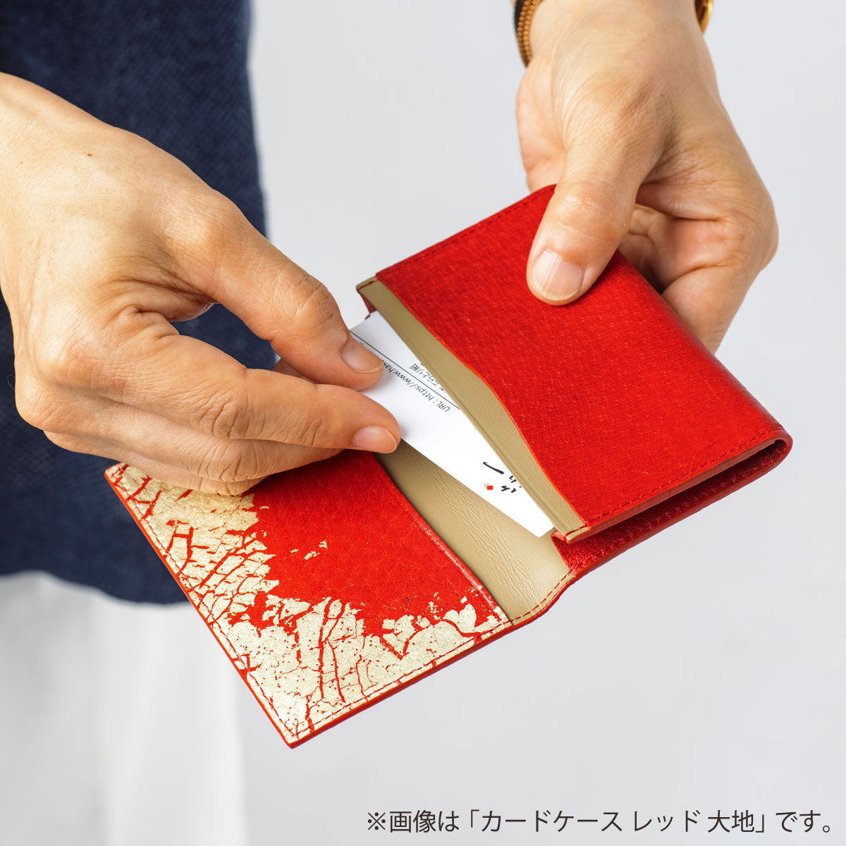 WBL Card Case Black - Daichi｜Kanazawa Gold Leaf | HAKUICHI STYLE