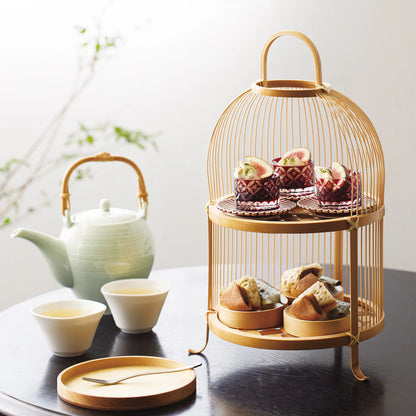 Bamboo Afternoon Tea Stand