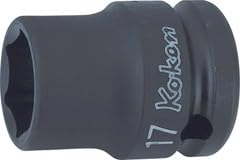Ko-ken 14401M-41 1/2 Sq. Dr. Socket 41mm 6 Point Length 55mm Thin Walled