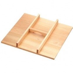 Endoshoji WSI05030 Commercial Square Seiro Lid with Handle, 11.8 inches (30 cm), Made in Japan