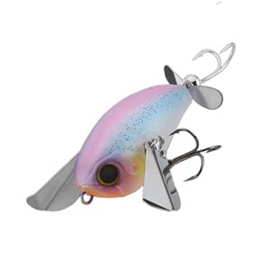JACKALL Micro Pompadour, Horoyoi Wakasagi, 1.7 inches (42 mm) / 0.2 oz (6.5 g)