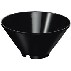 Taiwa SS-920-BK Commercial Melamine Dinnerware 7.5 inches (19 cm) Noodle Ball Black
