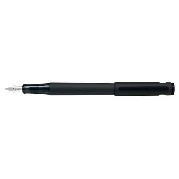 Pilot FLT-2SR-MB-M Fountain Pen, Live, Matte Black, Medium Point