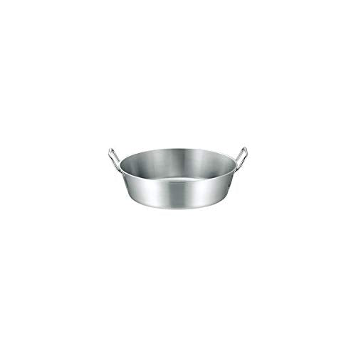 Honma Seisakusho Tempura Hot Pot, Silver Size: 13.3 inches (33 cm), Proden Frying Pot 33cm, 40833