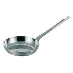 玉虎堂製作所(Gyokkodou Seisakujyo) MARUTAMA Tamatorado Flat Frying Pan, 8.7 inches (22 cm), 4