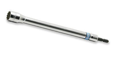 Koken BD008N.300-21 1/4" (6.35 mm) H Ultra Long Light Socket Total Length 11.8 inches (300 mm) 0.8 inches (21 mm)