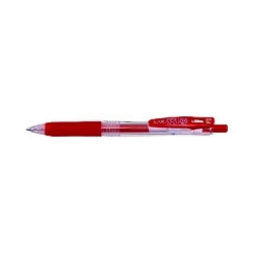 ZEBRA Gel Ballpoint Pen SARASA Clip (0.4mm) [Red] x 3 pieces (Japan Import)