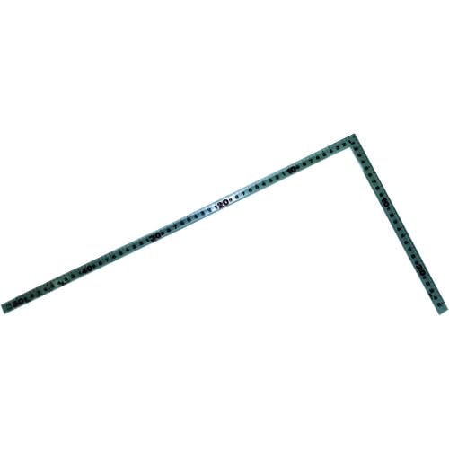 Shinwa Sokutei 10011 Curve Scale, Silver, 19.7 inches (50 cm), Back Side 1.6 inches (1 x 5 cm), Combination Scale with Red Numbers