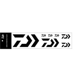 Daiwa Daiwa Sticker, Multi, Black