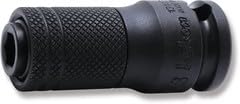 Ko-ken 13142-F6.3 3/8 Sq. Dr. Bit Holder 1/4 Hex Length 45mm Locking Quick Release