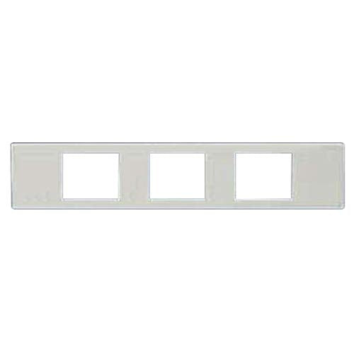 Kambo-Denki Furniture and Equipment Plate (for fixtures) 3 Pure White NKPN-3UP PW *Made-to-order product