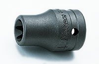 Ko-Ken USA - 24425-E18 1/2 Square Drive Socket TORX E18 Length