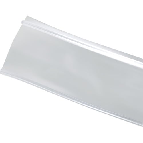 TRUSCO TKLT-50 Easy Lock Zipper Binding Protection Tube, Clear Type, 5m 50 Pies