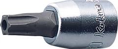 Ko-ken 2025.28-T20H 1/4 Sq. Dr. TORX T20H Bit Socket - Length 28mm