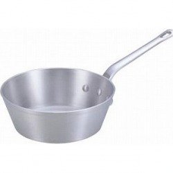 Akao Aluminum DON Taper Pot, 9.4 inches (24 cm), Aluminum Alloy, Handle (Aluminum Die-Cast) Japan ATC05024