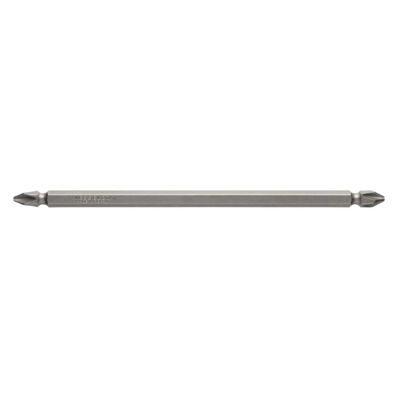 VESSEL B432150DX Industrial Bits (Die Hard Steel) (Double Ended Bit) B43 + 0.08 x 5.9 inches (2 x 150 mm), 10 Pieces