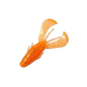 Major Craft BKP-Claw 2.7#4CARROT Gold Chinning Worm 2.7" Carrot Gold